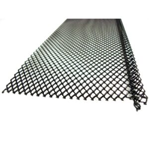 hallett small hole gutter screen 100ft (6")