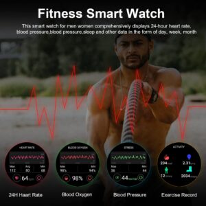 Smart Watches for Men(Answer/Dial Calls),1.43" HD AMOLED Tactical Military Watch, Rugged Fitness Watch for Android and iOS Phones with Heart Rate Sleep Monitor, Blood Oxygen, IP67 Waterproof,Gray