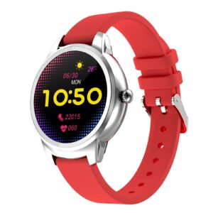 Smart Watch for Women Fitness Tracker Smartwatch for Android and iOS Phones IP67 Waterproof Fitness Watch Activity Tracker with 1.09" Touch Screen Heart Rate Sleep Monitor Steps Tracking