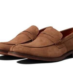 Stacy Adams Men's Marlowe Penny Slip-On Loafer, Dark TAN Suede, 7.5