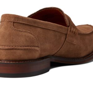 Stacy Adams Men's Marlowe Penny Slip-On Loafer, Dark TAN Suede, 7.5