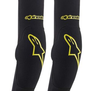 Alpinestars Men's Paragon Plus Elbow Protector, Black Acid Yellow, Large