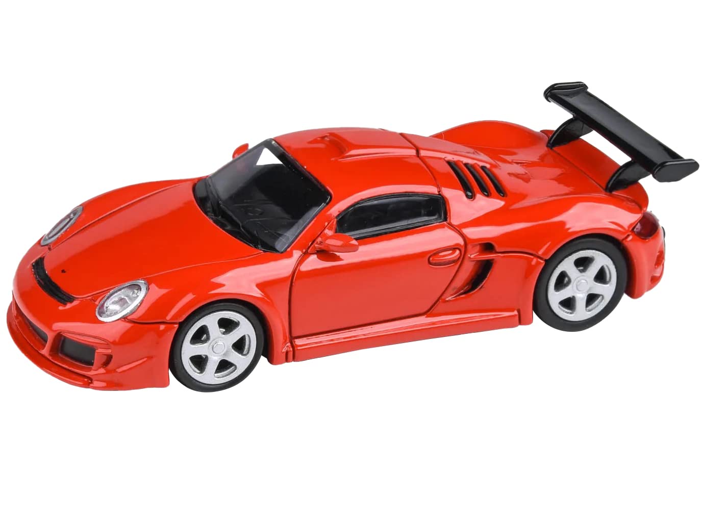 2012 RUF CTR3 Clubsport Guards Red 1/64 Diecast Model Car by Paragon Models PA-55386