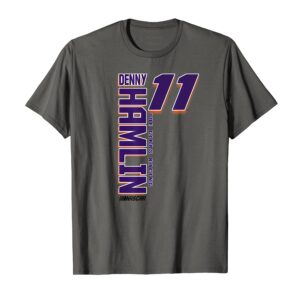 NASCAR - Denny Hamlin - Vertical Carbon Fiber T-Shirt