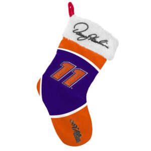 foco nascar christmas stocking - limited edition holiday stocking - represent racing with officially licensed nascar holiday fan gear (#11 denny hamlin)