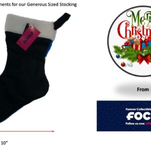 FOCO NASCAR Christmas Stocking - Limited Edition Holiday Stocking - Represent Racing with Officially Licensed NASCAR Holiday Fan Gear (#11 Denny Hamlin)