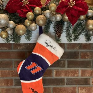 FOCO NASCAR Christmas Stocking - Limited Edition Holiday Stocking - Represent Racing with Officially Licensed NASCAR Holiday Fan Gear (#11 Denny Hamlin)