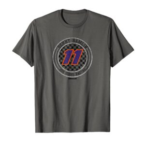 NASCAR - Denny Hamlin - Checkered Circle T-Shirt