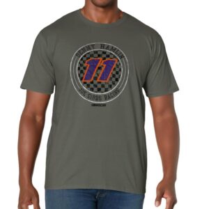 NASCAR - Denny Hamlin - Checkered Circle T-Shirt