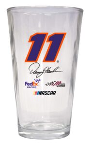 r and r imports denny hamlin #11 officially licensed nascar pint glass new for 2020