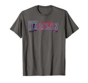 nascar - denny hamlin - knockout flag t-shirt