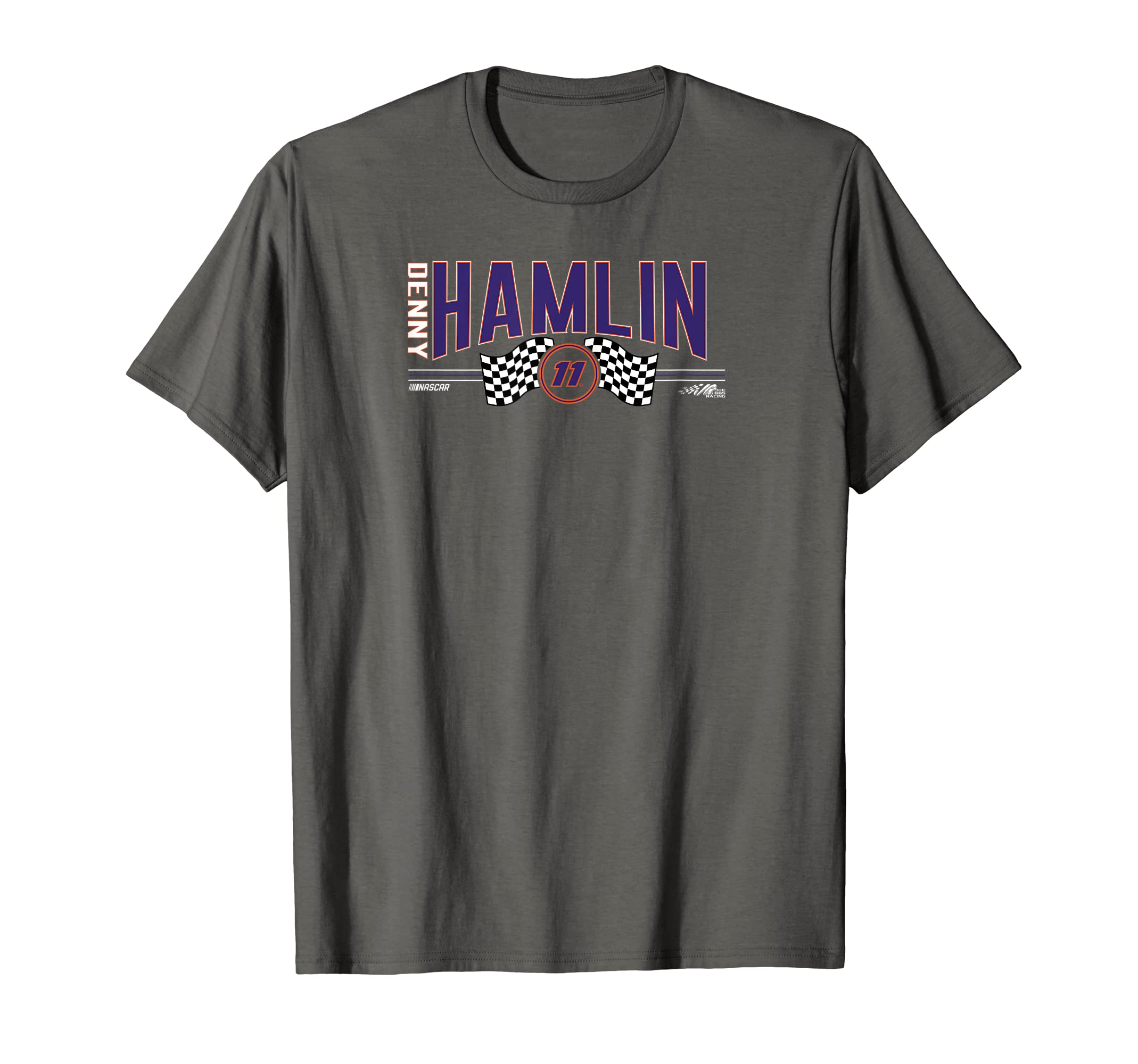 NASCAR - Denny Hamlin - Racing Flags T-Shirt