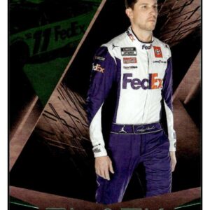 2022 Panini Chronicles Black Green #6 DENNY HAMLIN NM+-MT+ NASCAR Racing FedEx Express/Joe Gibbs Racing/Toyota Racing