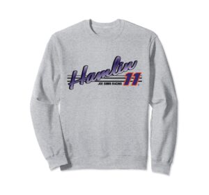 nascar - denny hamlin - script sweatshirt