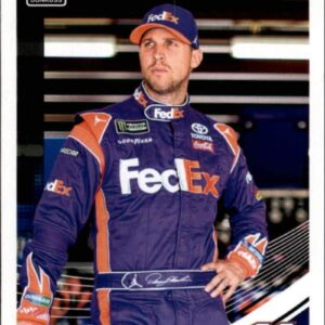 2019 Donruss #63 Denny Hamlin FedEx Express/Joe Gibbs Racing/Toyota Racing Trading Card