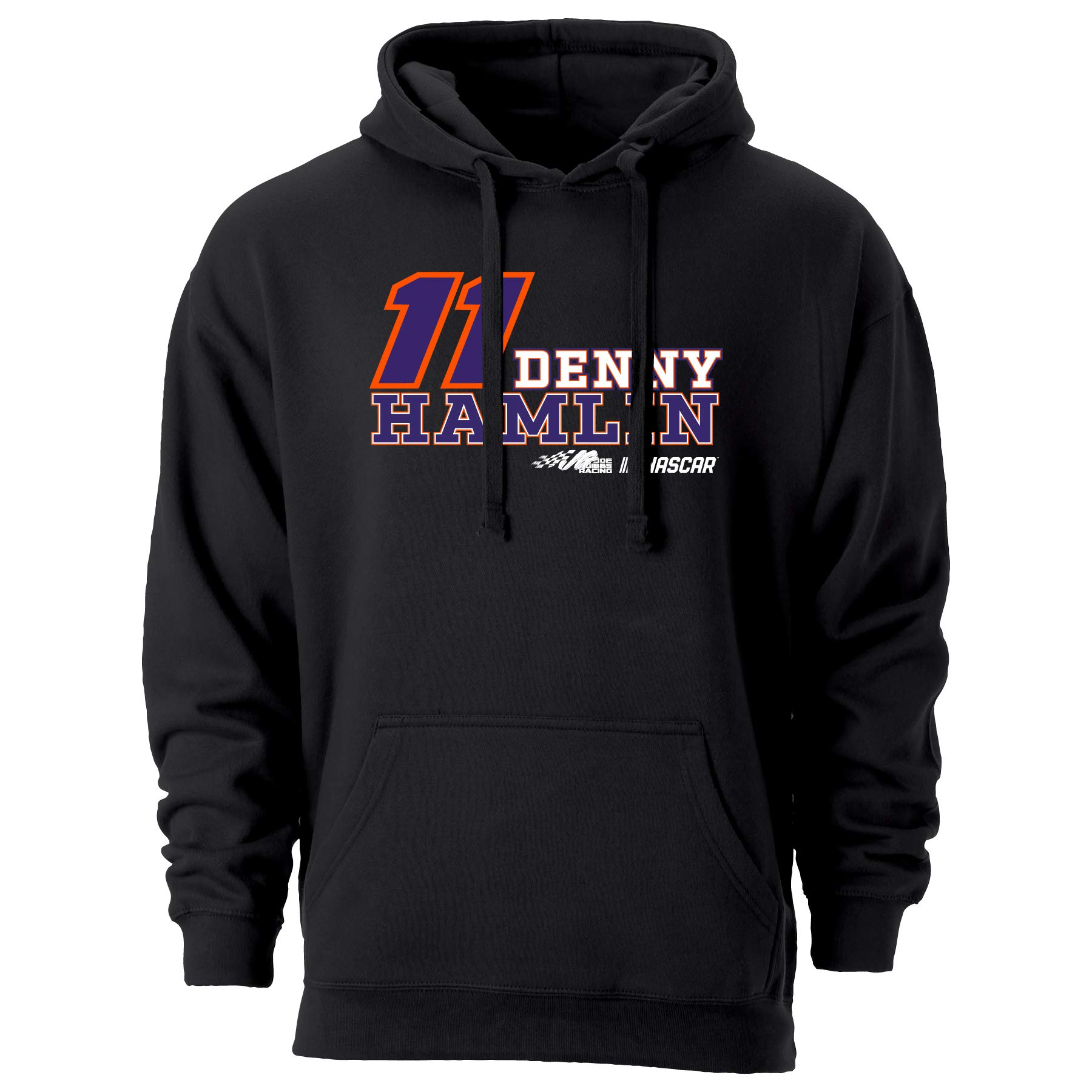 Ouray Sportswear NASCAR Benchmark Hood Denny Hamlin, Black, XX-Large