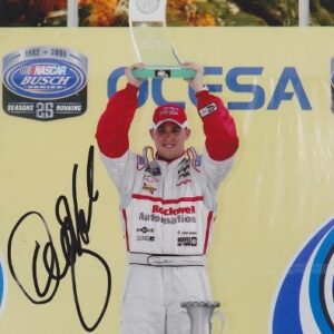 Denny Hamlin Signed - Autographed Nascar 8x10 inch Photo