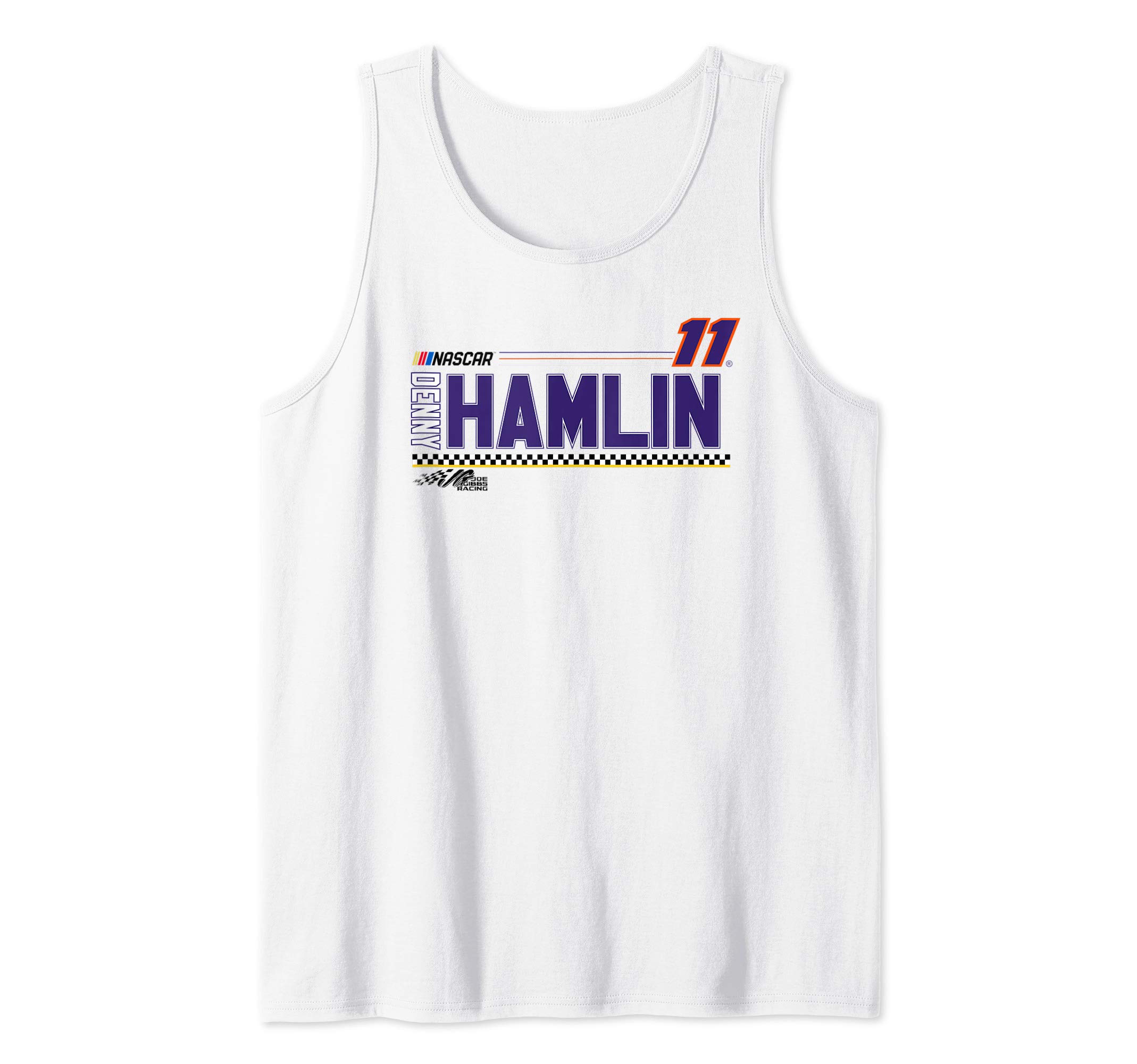 NASCAR - Denny Hamlin - Stripes Tank Top