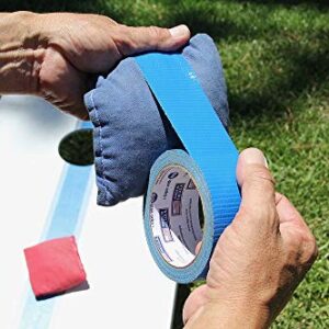 IPG 6720BLU JobSite DUCTape, Colored Duct Tape, 1.88" x 20 yd, Blue (Single Roll)