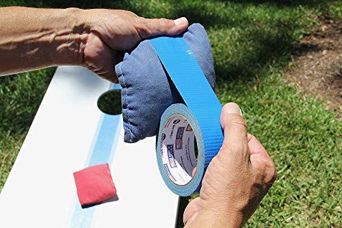 IPG 6720BLU JobSite DUCTape, Colored Duct Tape, 1.88" x 20 yd, Blue (Single Roll)