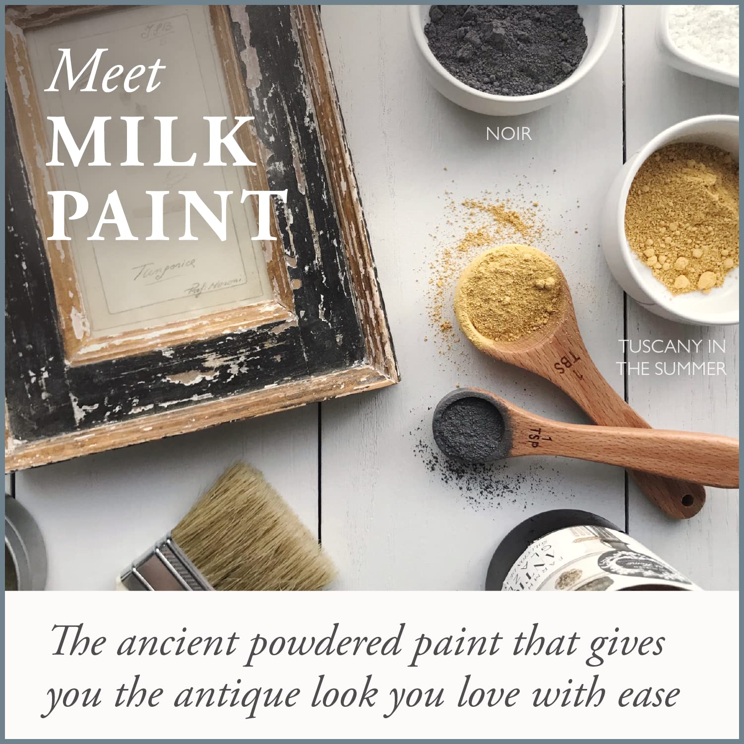 Amy Howard - Toscana Milk Paint - Powder Milk Paint for Furniture, Decor and More (My Linen Apron)