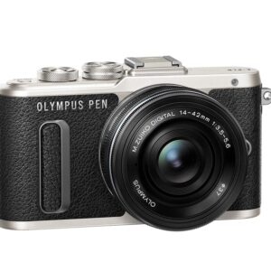 OLYMPUS PEN E-PL8 EZ double zoom kit [black][International Version, No Warranty]