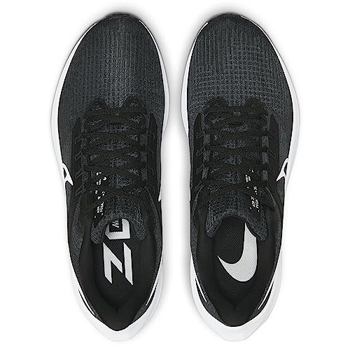 Nike Men's Air Zoom Pegasus 39 nkDH4071 001 Size 9, Black/Dark Smoke Grey/White