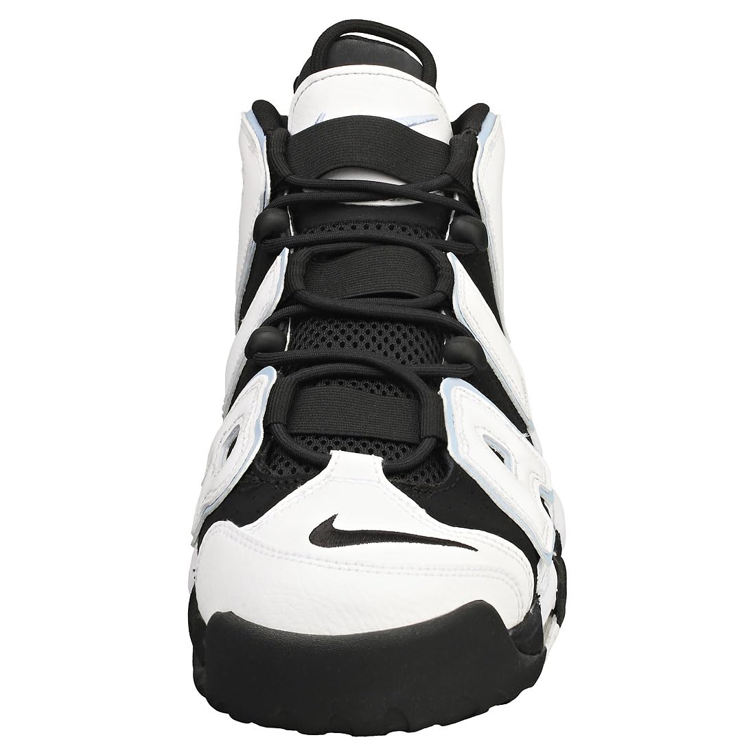 Nike Men's Air More Uptempo '96 Sneakers, Black/White-multi-color, 10.5