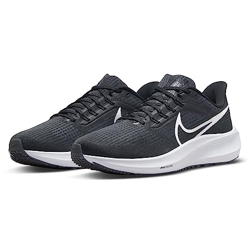 Nike Women's Air Zoom Pegasus 39 Running Trainers Dh4072 Shoes, Black/Dark Smoke Grey/White, 9.5