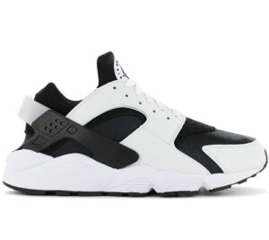 nike mens air huarache running shoe, black white black 001, 10