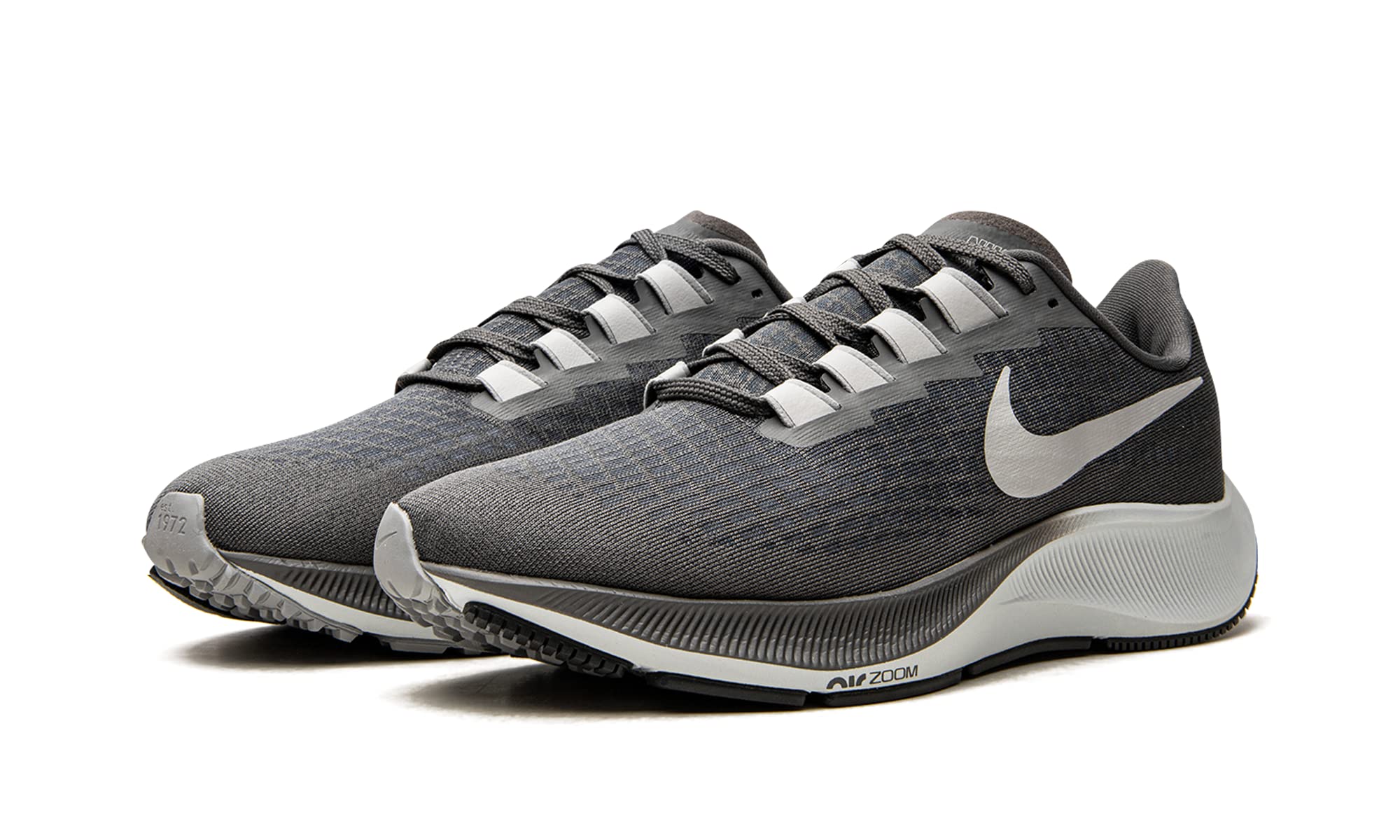 Nike Men's Air Zoom Pegasus 37 Running Shoe, BQ9646-009 (Iron Grey/Light Smoke Grey, Numeric_12)