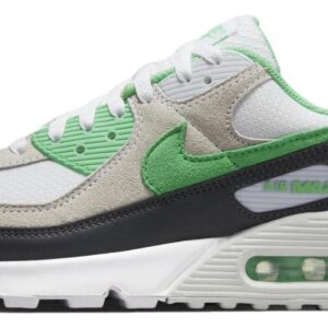 Nike Air Max 90 Men's Shoes (White/Spring Green-Anthracite, us_Footwear_Size_System, Adult, Men, Numeric, Medium, Numeric_11)