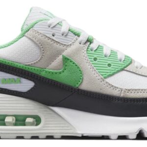 Nike Air Max 90 Men's Shoes (White/Spring Green-Anthracite, us_Footwear_Size_System, Adult, Men, Numeric, Medium, Numeric_11)