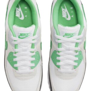 Nike Air Max 90 Men's Shoes (White/Spring Green-Anthracite, us_Footwear_Size_System, Adult, Men, Numeric, Medium, Numeric_11)