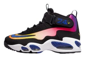 nike mens air griffey max 1, black/concord/yellow strike/co, 10