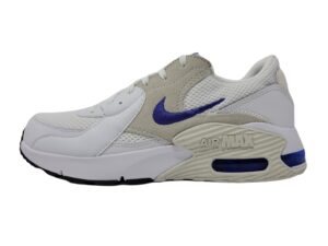 nike women's air max excee, white/lapis-summit white, 8.5 m us