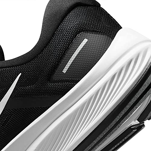 NIKE Air Zoom Structure 24 Men's Trainers Sneakers Road Running Shoes DA8535 (Black/White 001), Black White, 12