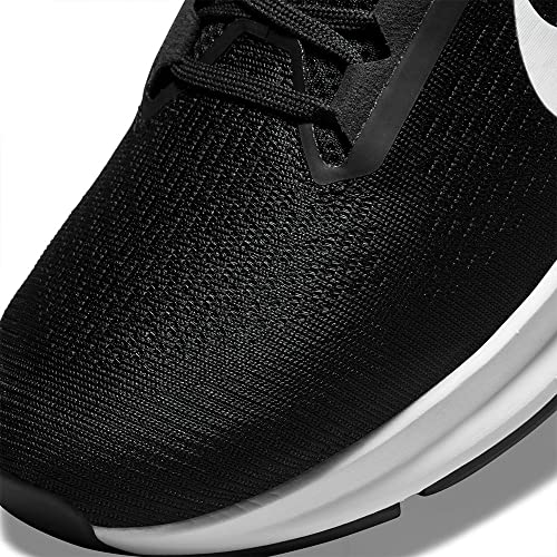 NIKE Air Zoom Structure 24 Men's Trainers Sneakers Road Running Shoes DA8535 (Black/White 001), Black White, 12