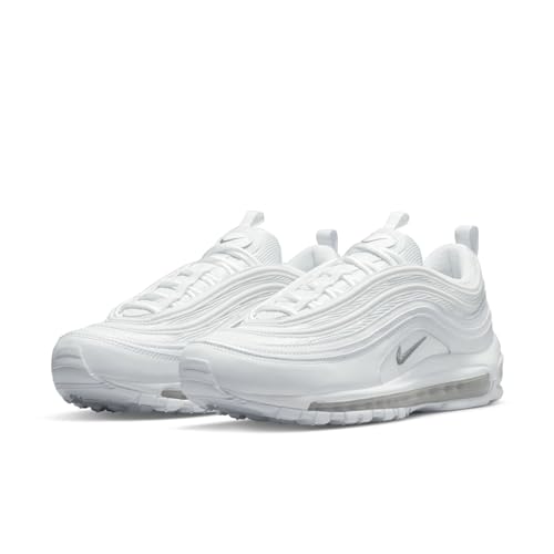 Nike Men's Air Max 97 Shoes, Multicolour White Reflective Silver Wolf Grey 105, 10