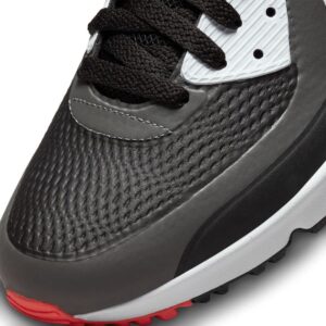 Nike Men's Air Max 90 Golf Iron Grey/White-Black (CU9978 010) - 10.5