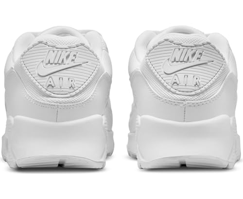 Nike Women's Air Max 90 DH8010-100 Shoes, White, 9.5