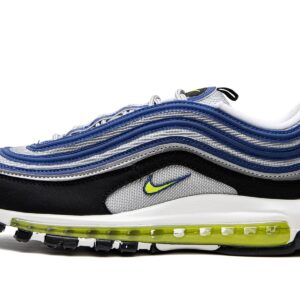 Nike Womens Air Max 97 OG DQ9131 400 Atlantic Blue Voltage Yellow - Size 7W