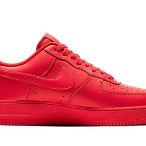 Nike Air Force 1 '07 Lv8 1 Mens Cw6999-600 Size 8, University Red/University Red-black