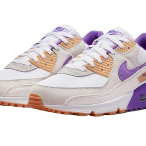 Nike Air Max 90 Men's Shoes Size - 12 White/Action Grape-phantom