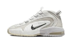 nike mens air max penny, photon dust/black-summit whit, 10.5