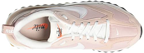 Nike Women's WMNS Air Max Dawn Running Shoe, Pink Oxford/Summit White-black, 7