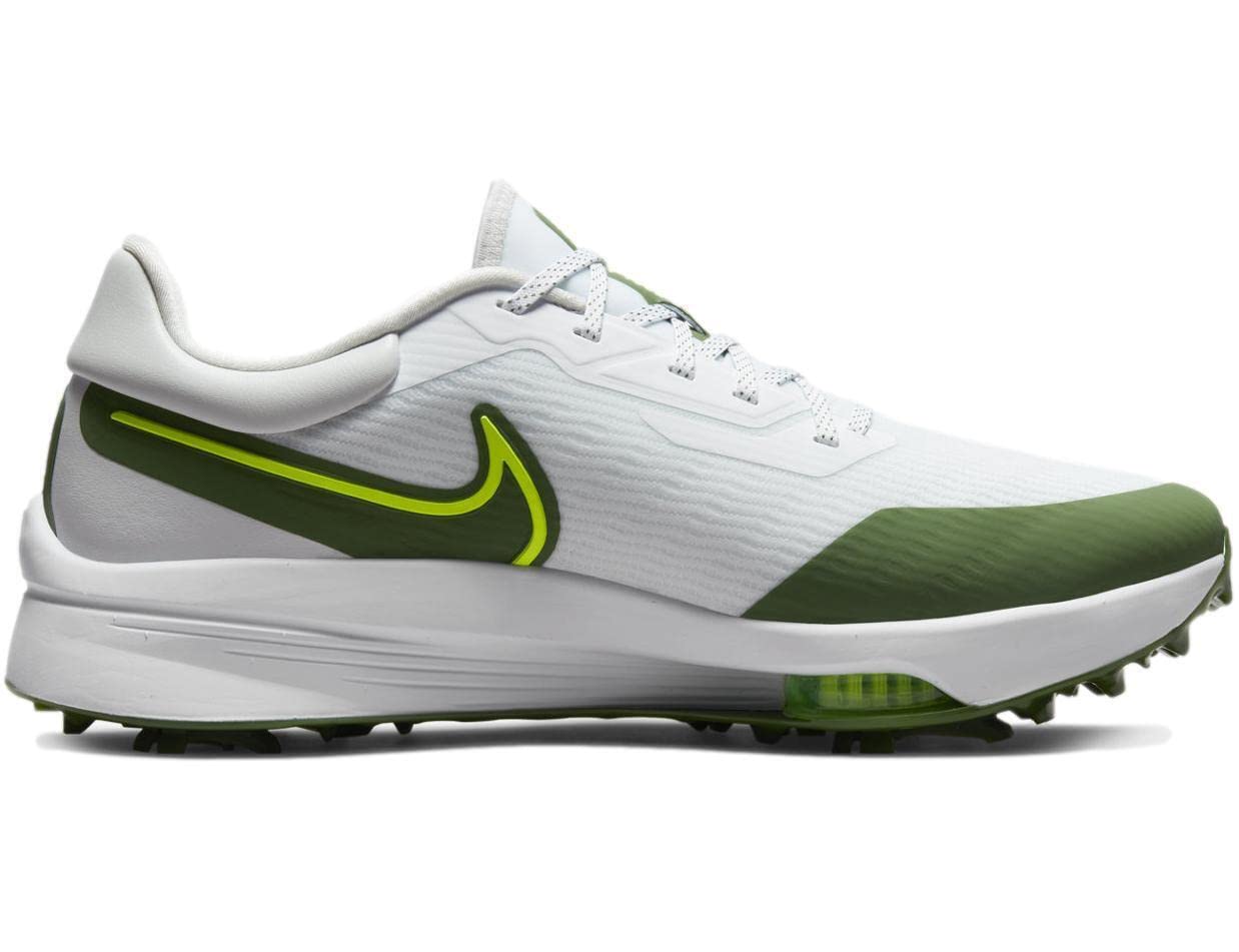 Nike Air Zoom Infinity Tour Next% 'White Treeline Men's Golf Cleats (White/Treeline, us_Footwear_Size_System, Adult, Men, Numeric, Medium, Numeric_9)