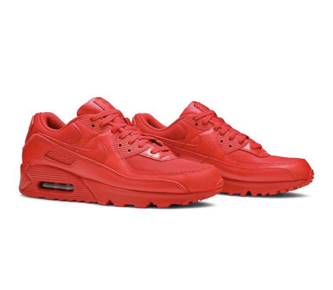 Nike Men's Air Max 90"Triple Red University Red (CZ7918 600) - 13