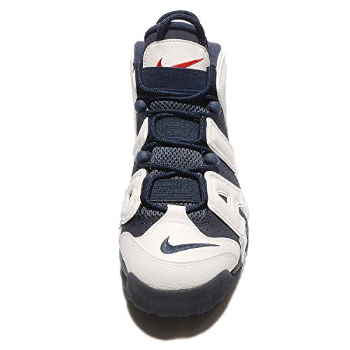 Nike Air More Uptempo (Olympic) White/Metallic Gold-Uni Red-Midnight Navy (9)