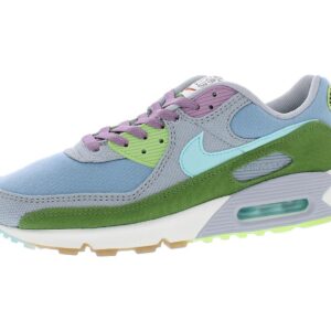 Nike Air Max 90 SE Men's Shoes (Worn Blue/Copa-Wolf Grey, us_Footwear_Size_System, Adult, Men, Numeric, Medium, Numeric_9_Point_5)